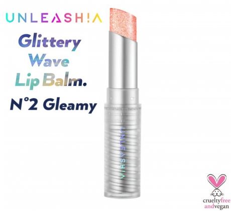 UNLEASHIA - Glittery Wave Lip Balm No2 Gleamy