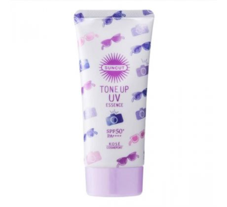 Kose - Suncut Tone Up UV Essence SPF 50+ PA++++ Lavender