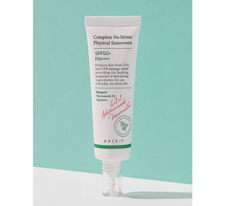 AXIS-Y Complete No-Stress Physical Sunscreen SPF 50+ / PA ++++ EXPIRÁCIA 5/25