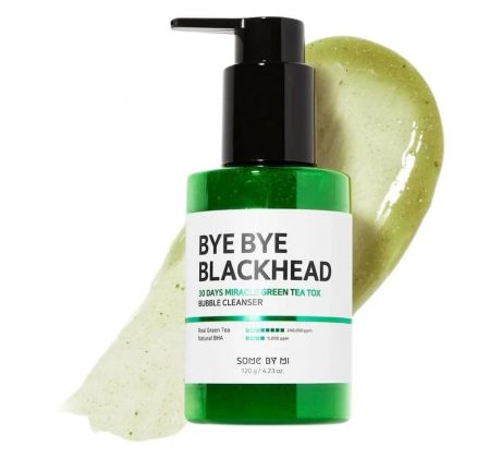 SOME BY MI - Bye Bye Blackhead 30 Days Miracle Green Tea Tox Bubble Cleanser 120g