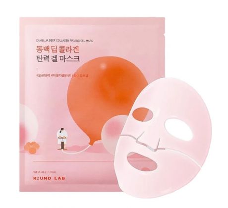 Round Lab - Camellia Deep Collagen Firming Gel mask 34g