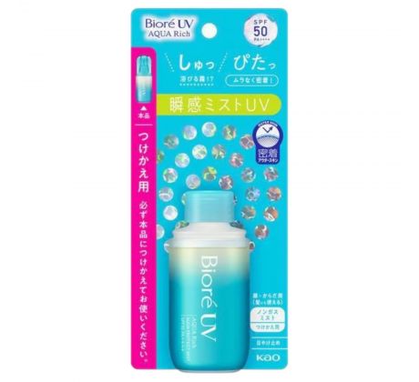 Biore UV Aqua Rich Aqua Protect Mist SPF 50 NÁHRADNÁ NÁPLŇ