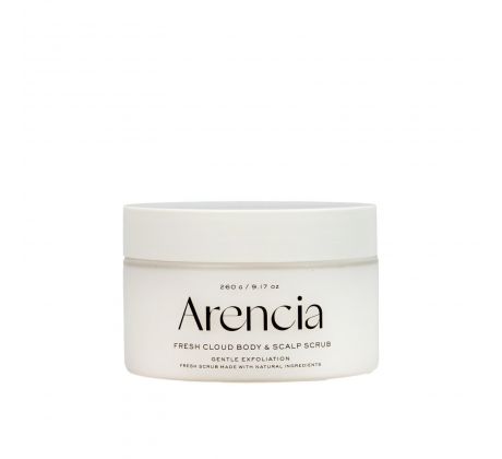 Arencia Fresh Cloud Body & Scalp Scrub White Tea & Neroli 260 g