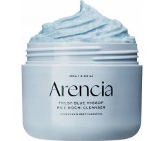 Arencia Fresh Blue Hyssop Rice Mochi Cleanser 120g