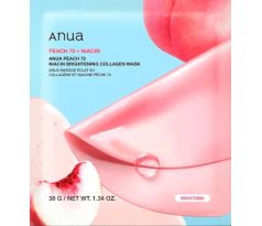 ANUA - Peach 70 + Niacin Brightening Collagen Mask 38g