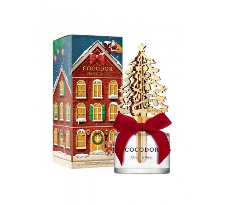 COCODOR Christmas Diffuser Santa's Little House (Blue) 200ml Christmas Relax