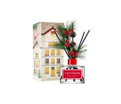 COCODOR Christmas Diffuser Santa's Little House (White) 200ml Pine & Cedarwood: