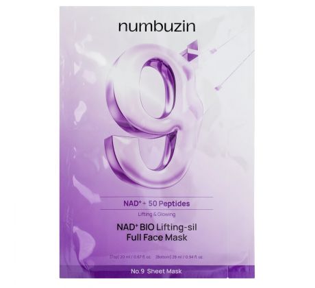 NUMBUZIN No.9 NAD Bio Lifting-sil Full Face Mask (1pcs)