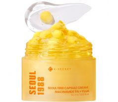 KSECRET Seoul 1988 Capsule Cream: Niacinamide 5% + Yuja 50 ml