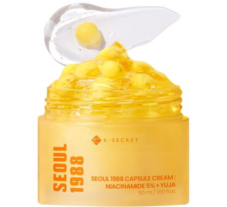 KSECRET Seoul 1988 Capsule Cream: Niacinamide 5% + Yuja 50 ml